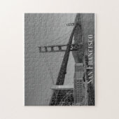 San Francisco Skyline | SF Gloden Gate Bridge Puzzle (Vertikal)