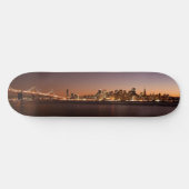 San Francisco Skyline Skate Board Deck Skateboard (Horizontal)