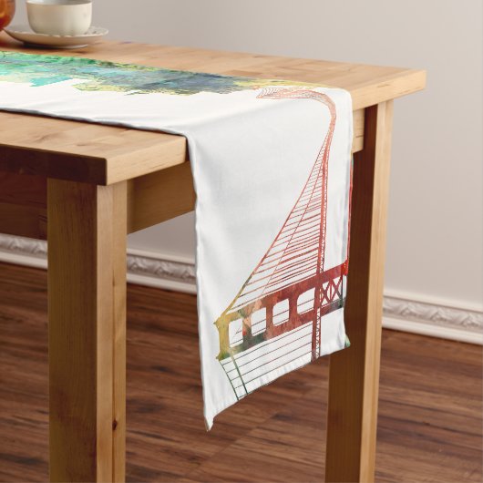 SAN FRANCISCO SKYLINE-SP - KURZER TISCHLÄUFER (Beispiel)