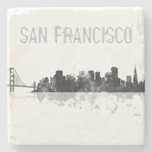 SAN FRANCISCO SKYLINE - Stein trinkt Untersetzer (Vorderseite)