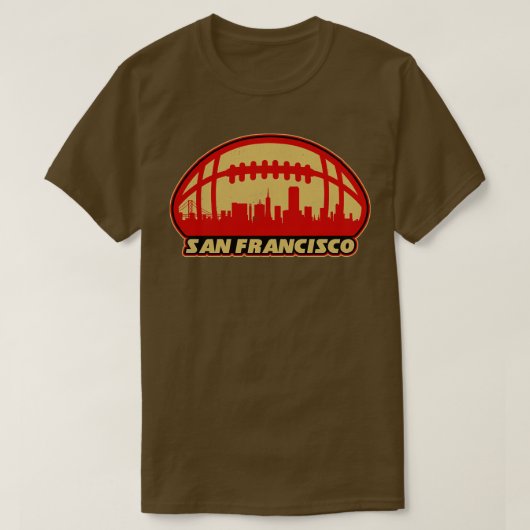 San Francisco Skyline T-Shirt (Design vorne)