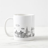San Francisco Skyline-Tasse Kaffeetasse (Links)