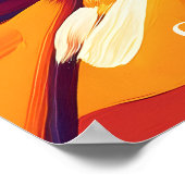 San Francisco Skyline und Golden Gate in Favist Poster (Ecke)