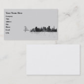 SAN FRANCISCO SKYLINE VISITENKARTE (Vorne/Hinten)