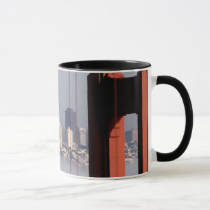 San Francisco Skyline von der Golden Gate-Brücke Tasse