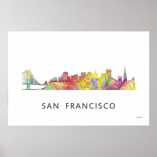 SAN FRANCISCO SKYLINE - WB1 - POSTER (Vorne)