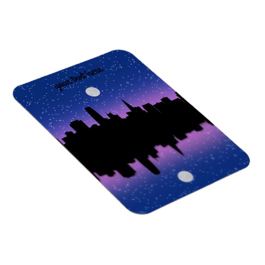 San Francisco Skyline Zeichne #1 Magnet (Rechte Seite)