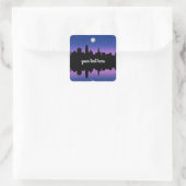 San Francisco Skyline Zeichne #1 Stickers (Tasche)