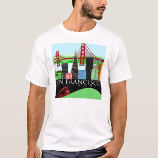 San Francisco Skylinet-shirt T-Shirt