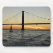 San Francisco Sonnenuntergang Mousepad (Vorne)