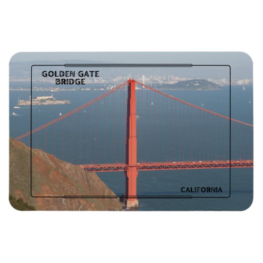 San Francisco Souvenir Magnet (Horizontal)