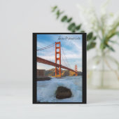 San Francisco Splash Postkarte (Stehend Vorderseite)