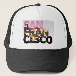 San Francisco Stadt Design Truckerkappe