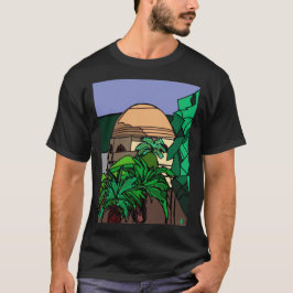 San Francisco städtische Skizze von Dolores-Park T-Shirt
