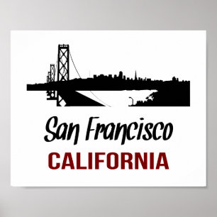 San Francisco (Standardbildrahmenformat) Poster