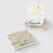 San Francisco Steinuntersetzer (Seitenansicht)