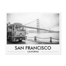 San Francisco-Straßenbahn an der Golden Gate Bridg