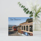 San-Francisco-Straßenbahnen Postkarte (Stehend Vorderseite)