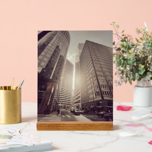 San Francisco Street Acrylschild (Hochzeit)