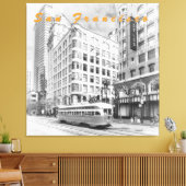San Francisco Street Leinwanddruck (Insitu (Wohnzimmer))