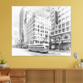 San Francisco Street Leinwanddruck (Insitu (Wohnzimmer))