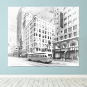 San Francisco Street Leinwanddruck (Insitu (Holzboden))