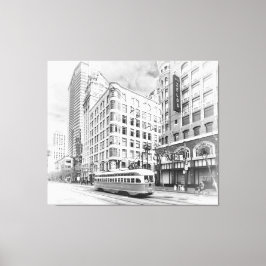 San Francisco Street Leinwanddruck