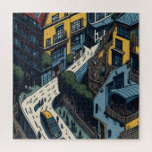 San Francisco Street Puzzle (Vertikal)