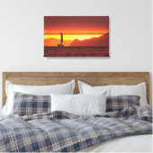 San Francisco Sunset 1124 Art Leinwanddruck (Insitu (Schlafzimmer))