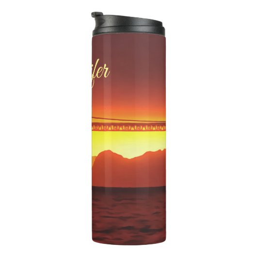 San Francisco Sunset 1124 Thermosbecher (Nach rechts gedreht)