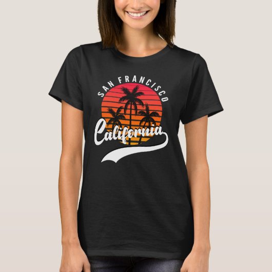 San Francisco Sunset Women's T - Shirt (Vorderseite)