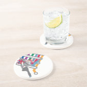 San-Francisco-Szene Getränkeuntersetzer (Seite)