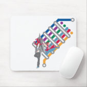 San-Francisco-Szene Mousepad (Mit Mouse)