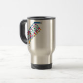 San-Francisco-Szene Reisebecher (Vorderseite Links)