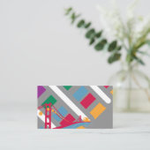 San Francisco Szene Visitenkarte (Stehend Vorderseite)