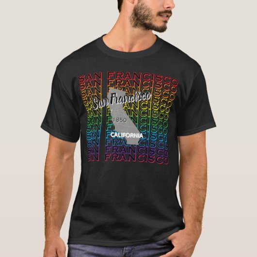 San Francisco T-shirt  (Vorderseite)