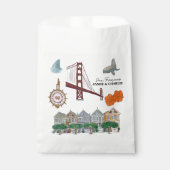 San Francisco Tasche Begrüßung Geschenktütchen (Vorderseite)