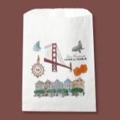San Francisco Tasche Begrüßung Geschenktütchen