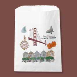 San Francisco Tasche Begrüßung Geschenktütchen