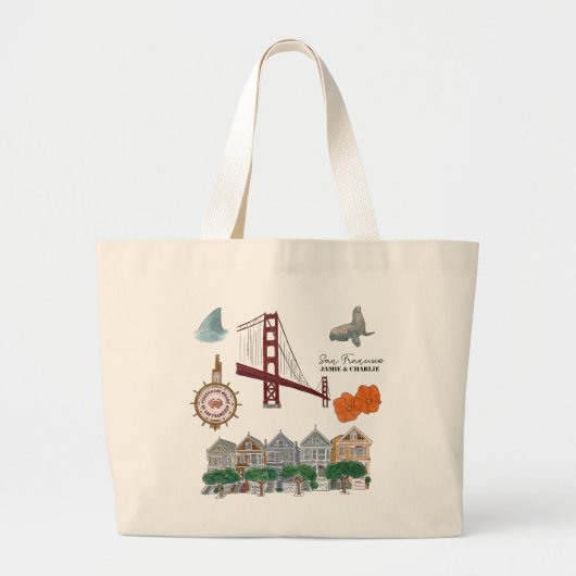 San Francisco Tasche Begrüßungsbeutel (Vorne)