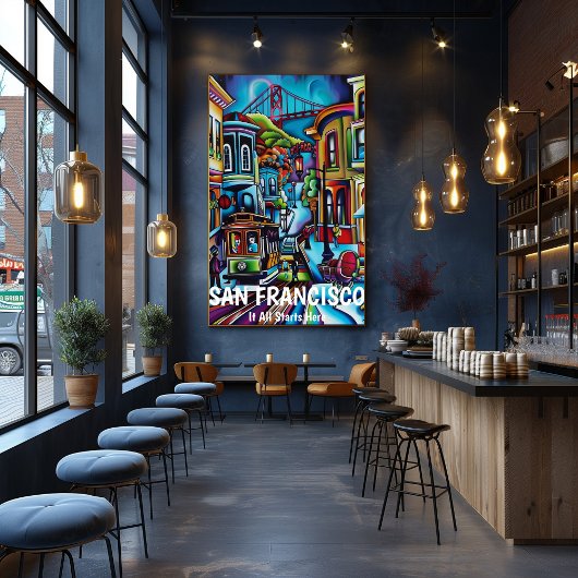 San Francisco: Todo Comienza Aquí. Poster