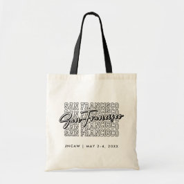 San Francisco Tote Bag Corporate Event Begrüßungsb Tragetasche