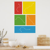 San Francisco - Transit Palettes Poster (Küche)