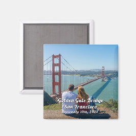 San Francisco Travel Custom Foto Souvenir Magnet