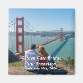 San Francisco Travel Custom Foto Souvenir Magnet (Vorne)