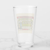 San Francisco Travel Pint Glass Glas (Rückseite)