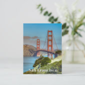 San Francisco Travel Postcard Postkarte (Stehend Vorderseite)