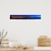 San Francisco Twilight Panorama Poster (Küche)