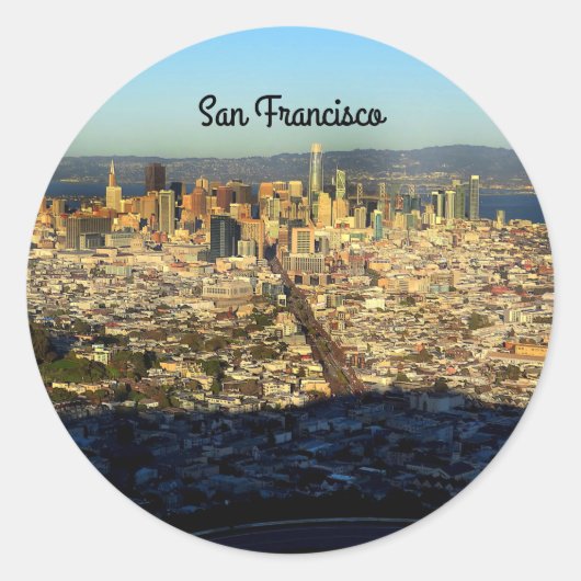 San Francisco Twin Peaks #1 Stickers (Vorderseite)