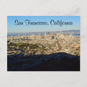 San Francisco Twin Peaks #2 Postcard Postkarte